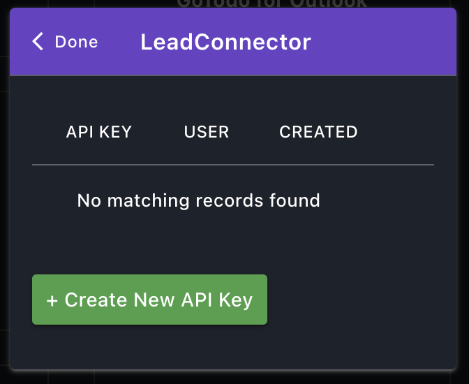 API Key