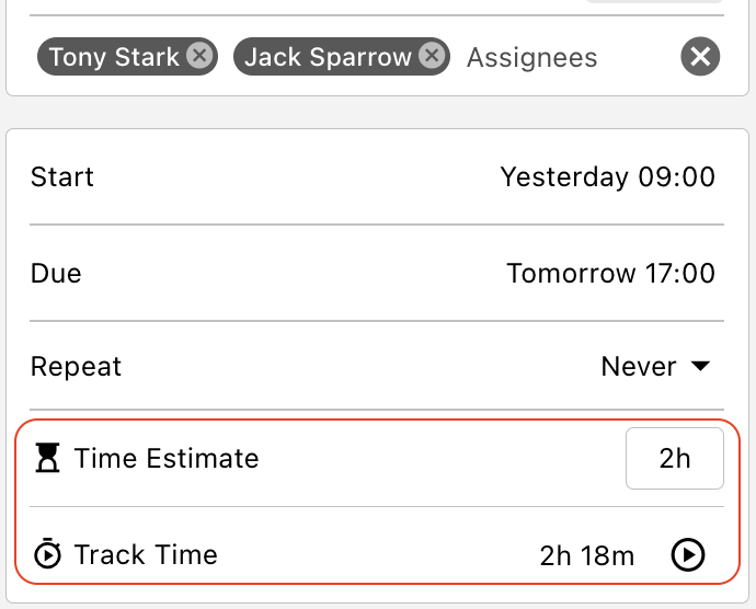 Task Time Tracker